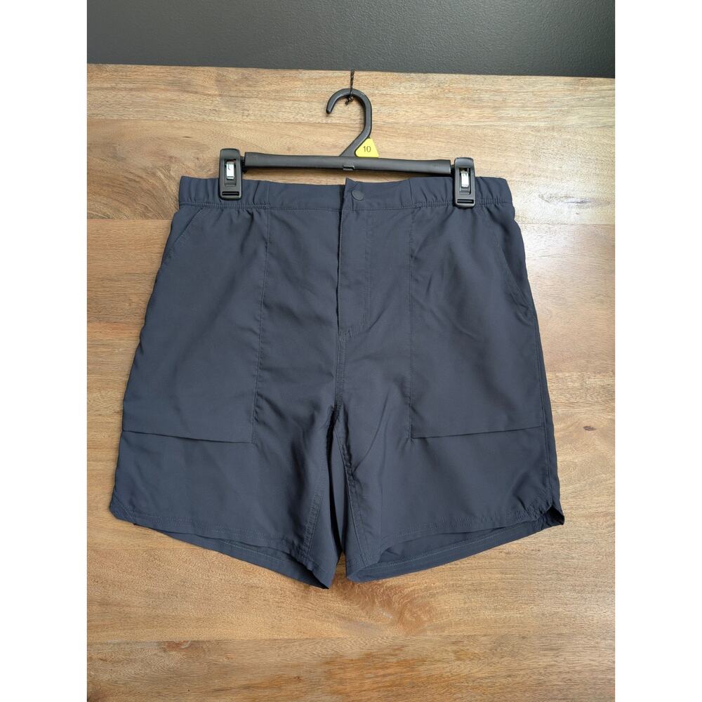 Mountain Hardwear Broad Spectrum Shorts Mens 32 Navy UV Sun Protection Hiking